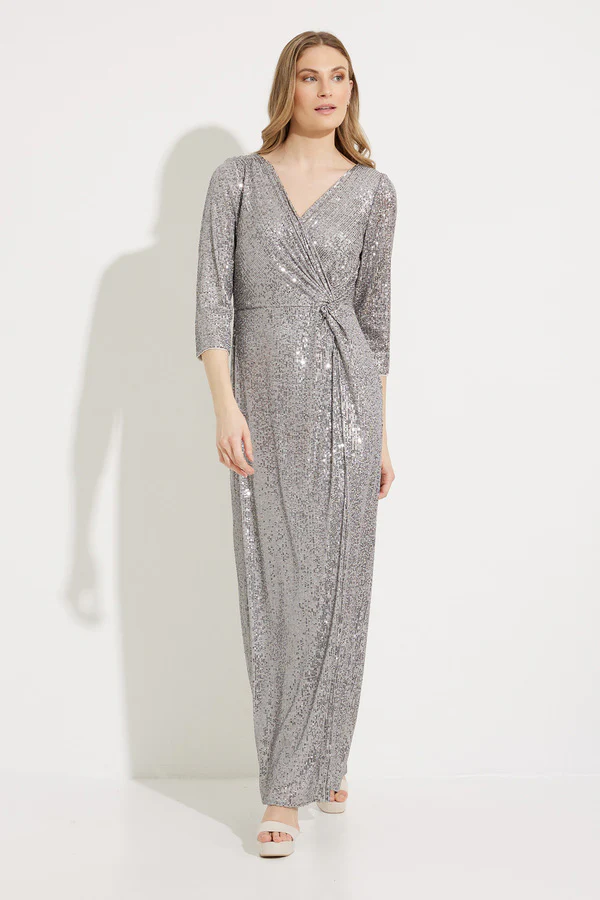 Alex Evenings Sequin Column Gown 8196646 - Image 4