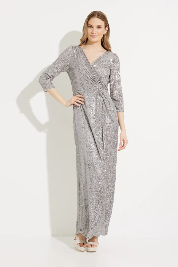 Alex Evenings Sequin Column Gown 8196646 - Image 6