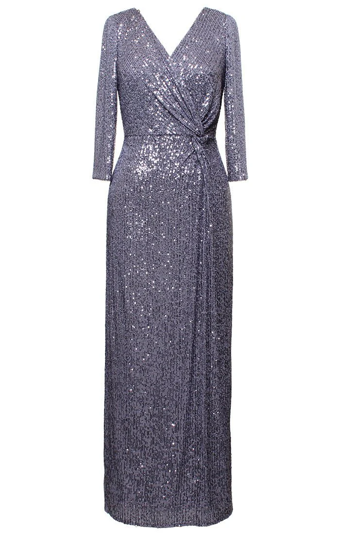 Alex Evenings Sequin Column Gown 8196646 - Image 8