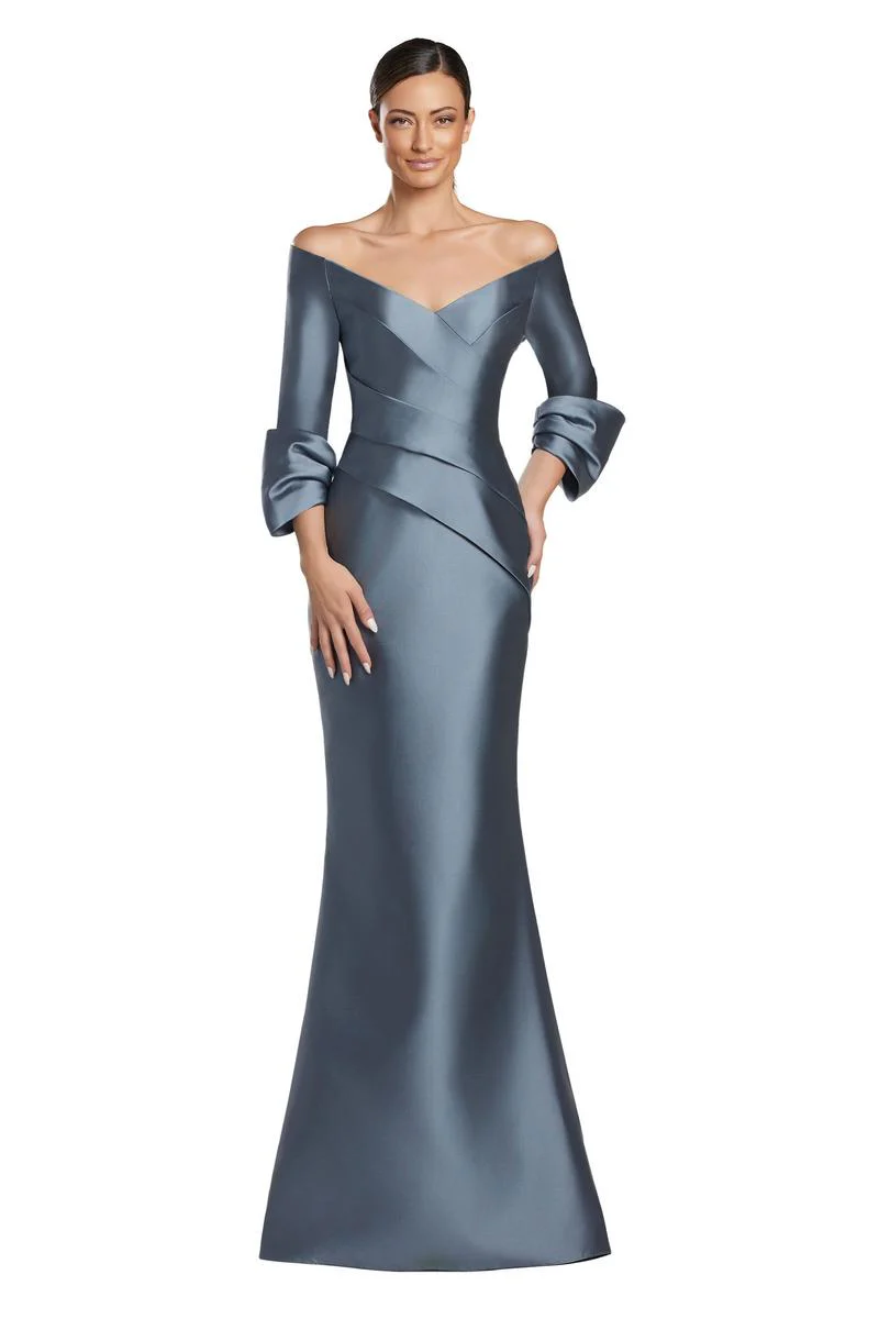 Alexander by Daymor Off the Shoulder Evening Gown 2060 - Image 10