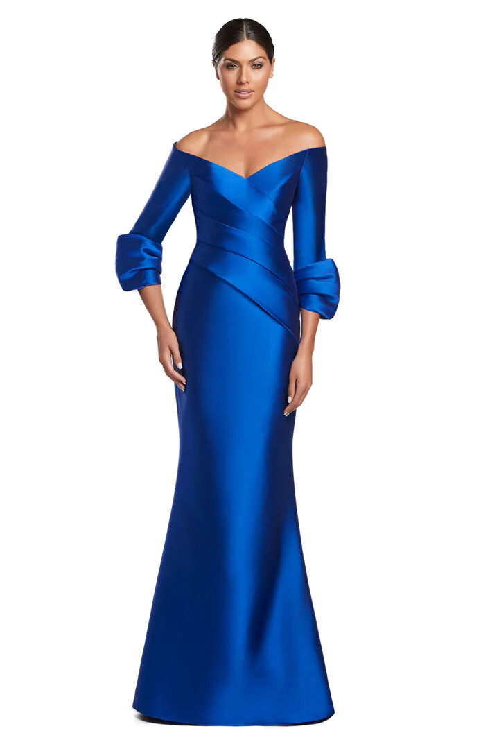 Alexander by Daymor Off the Shoulder Evening Gown 2060 - Image 4