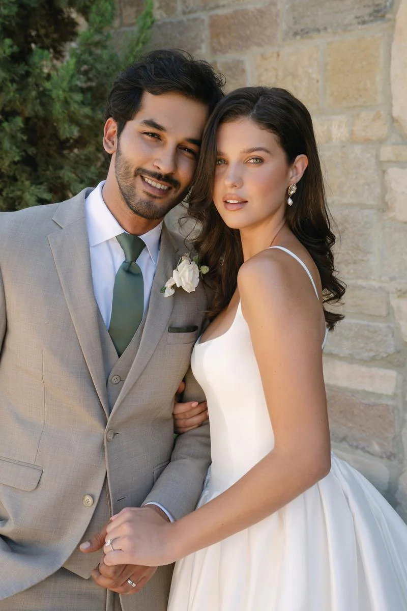 Allure Bridals A1402 Clean Classic Ballgown Bridal Gown - Image 11