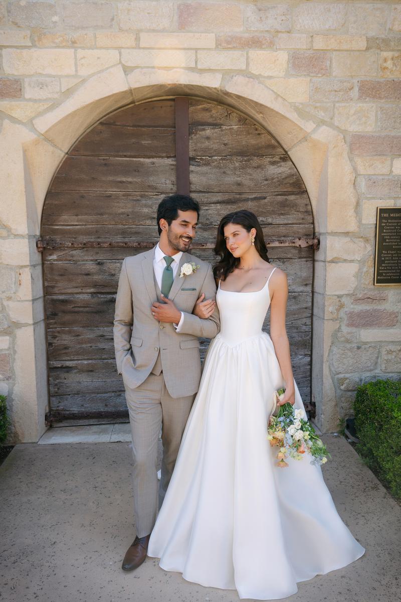 Allure Bridals A1402 Clean Classic Ballgown Bridal Gown - Image 15