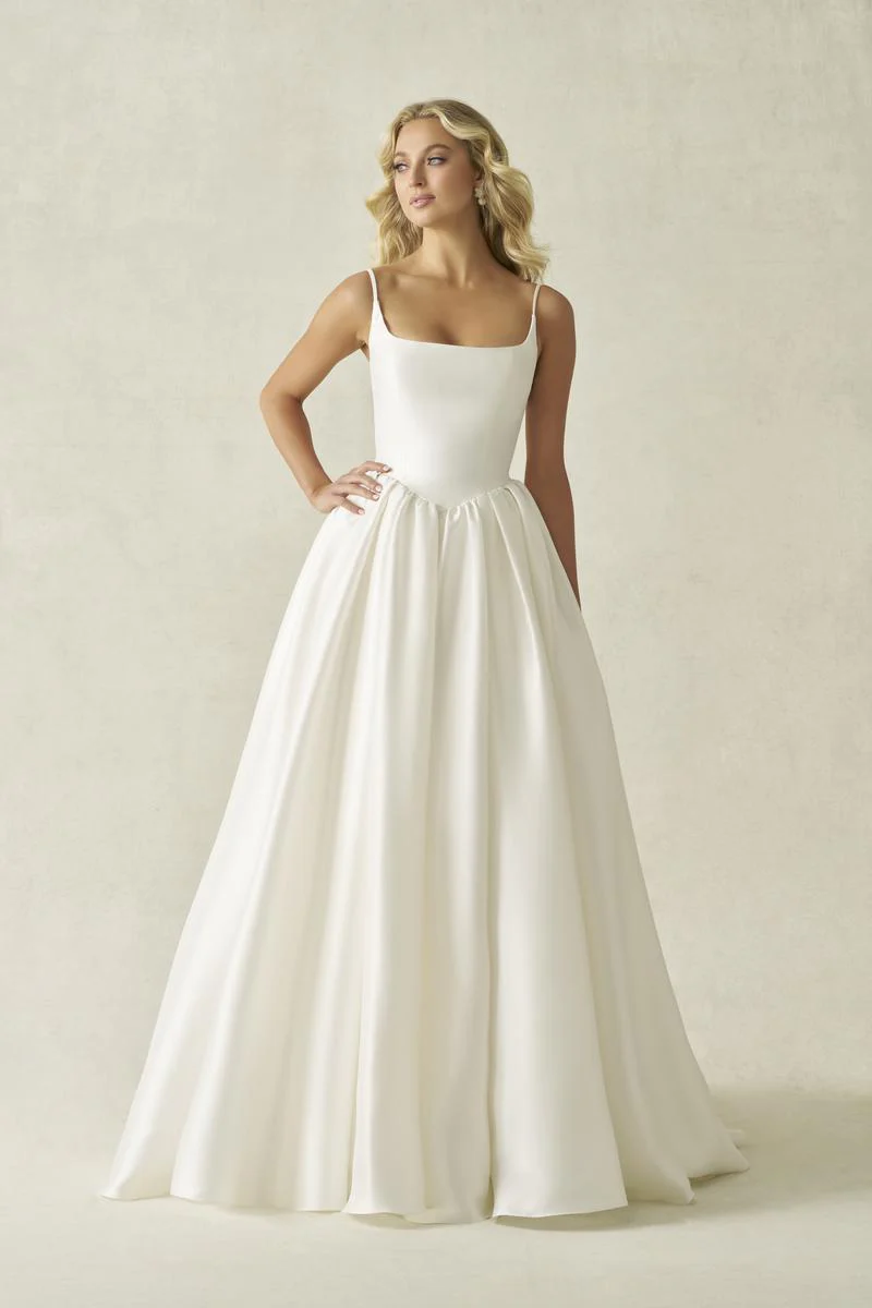 Allure Bridals A1402 Clean Classic Ballgown Bridal Gown - Image 3
