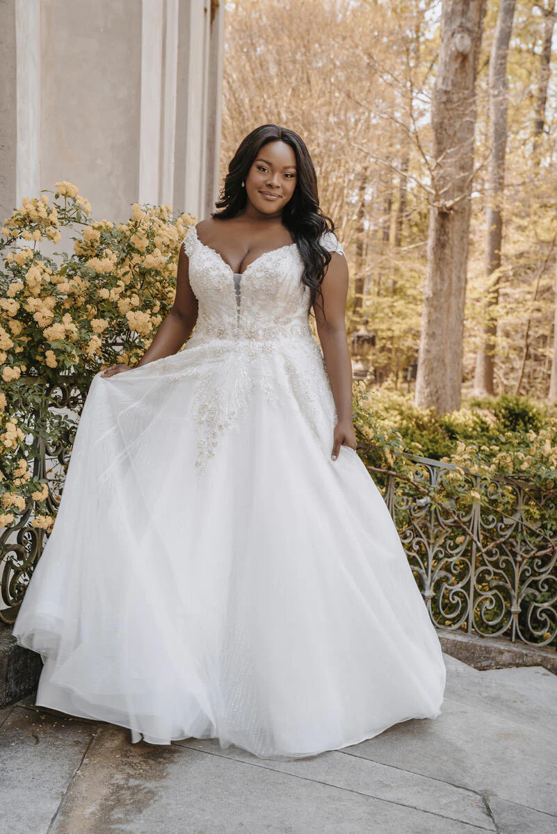 Allure Bridals Couture Dress C620 - Image 4