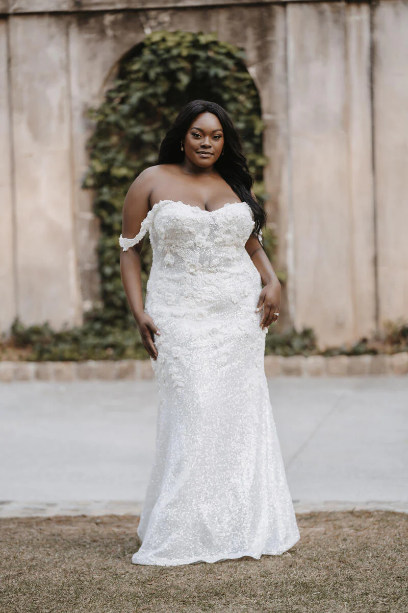Allure Bridals Couture Dress C626 - Image 6