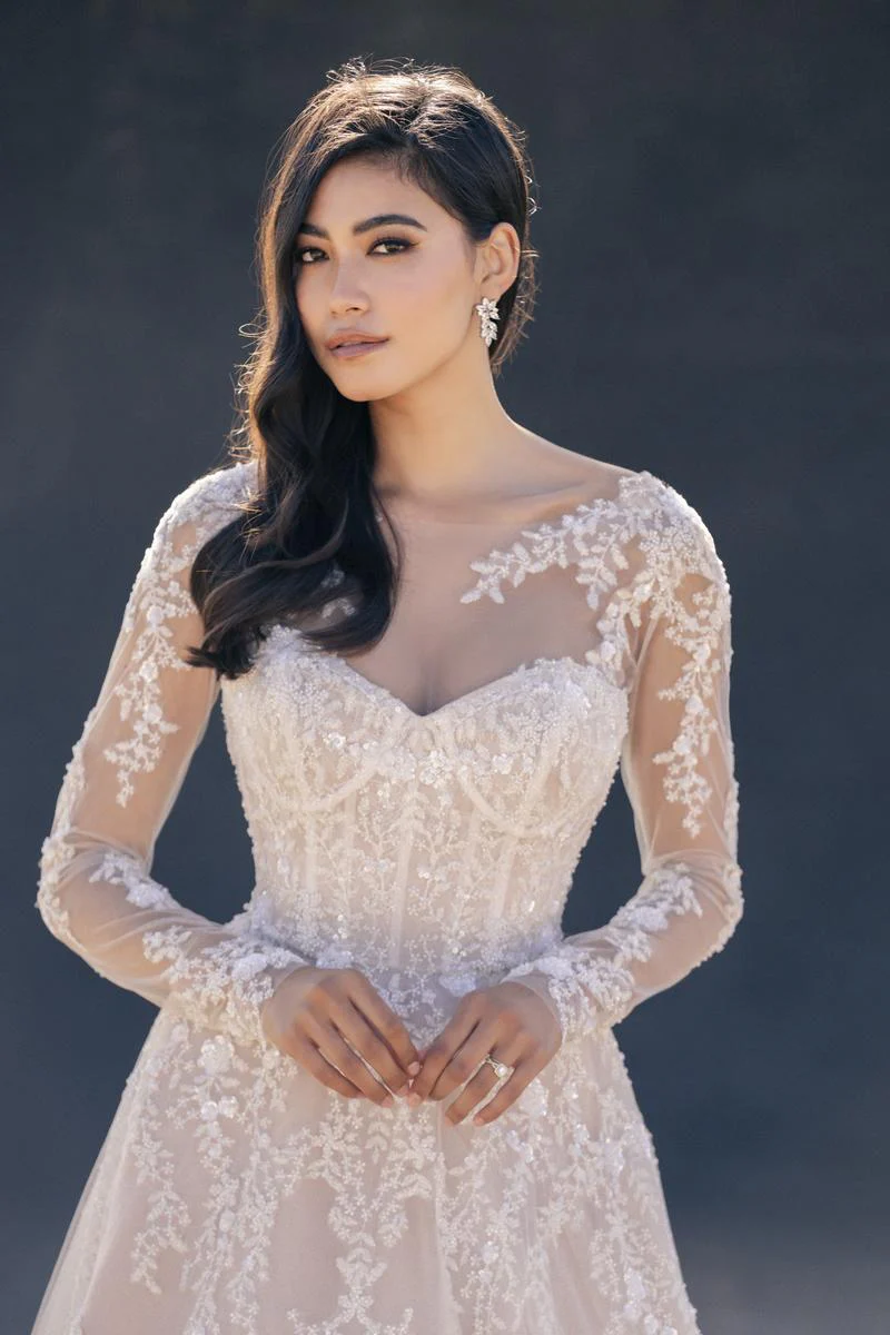 Allure Bridals Couture Dress C720 - Image 8