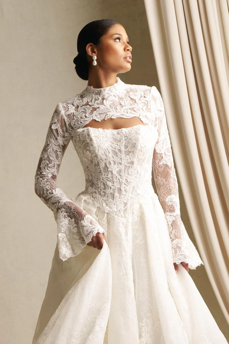 Allure Bridals Couture Lace Jacket C807J