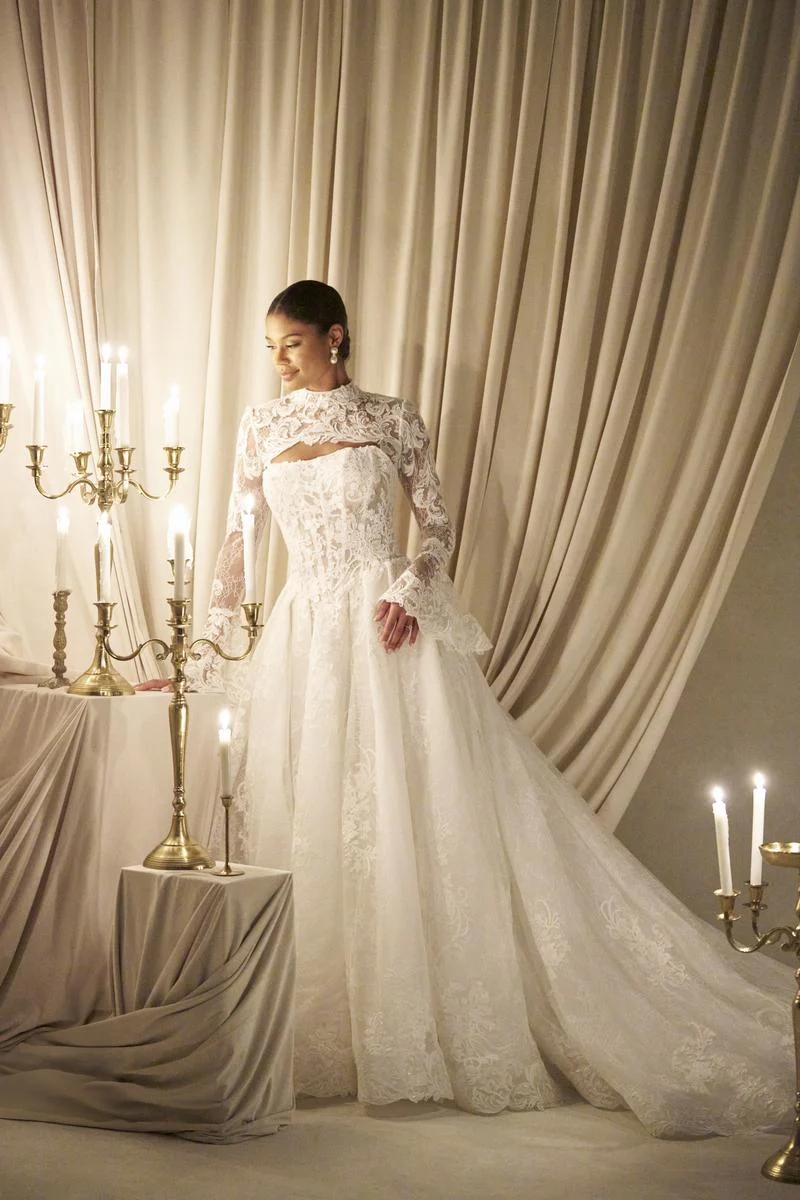 Allure Bridals Couture Lace Jacket C807J - Image 5