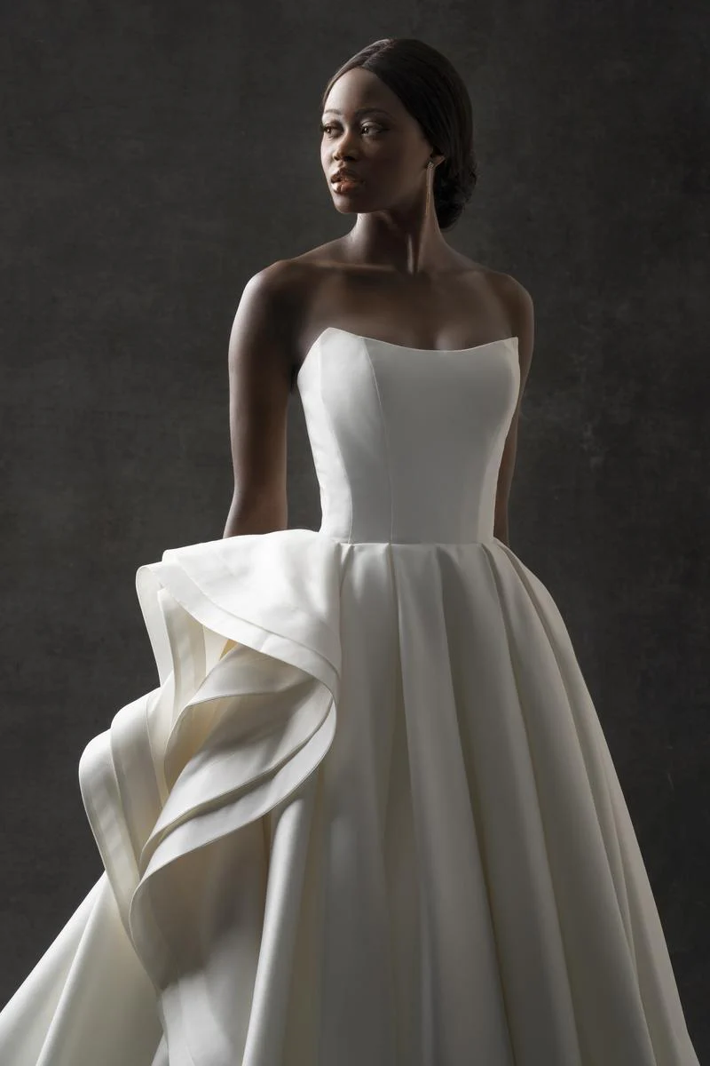 Allure Bridals Couture Ruffle Dress C752 - Image 5