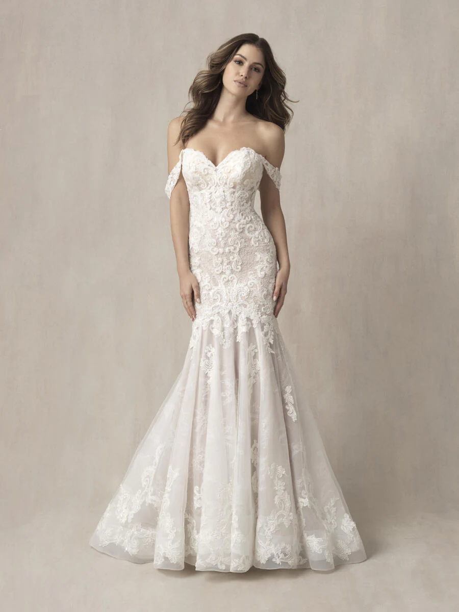 Allure Bridals Dress 9857 - Image 3