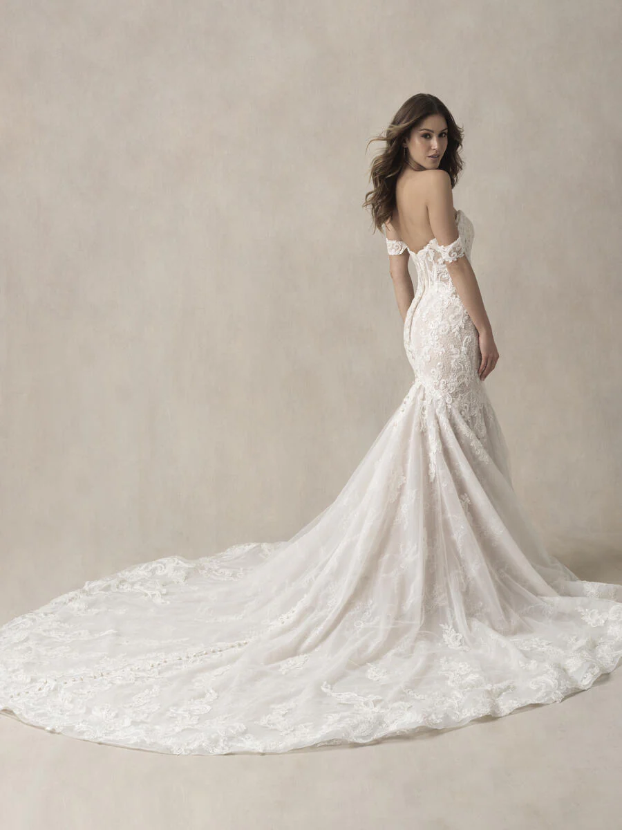 Allure Bridals Dress 9857 - Image 4