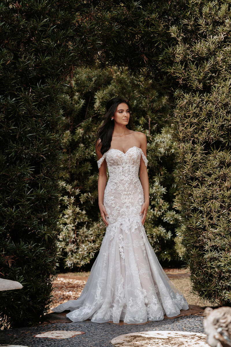 Allure Bridals Dress 9857 - Image 6