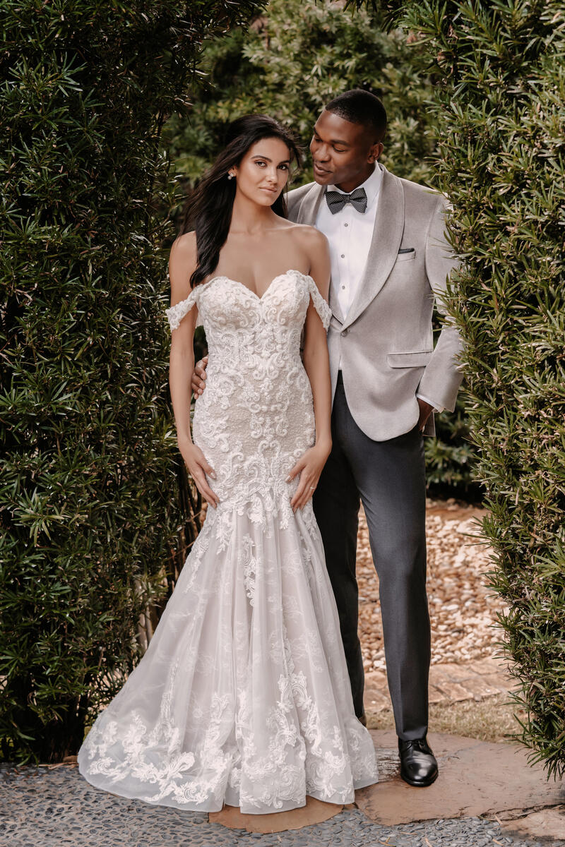 Allure Bridals Dress 9857 - Image 9