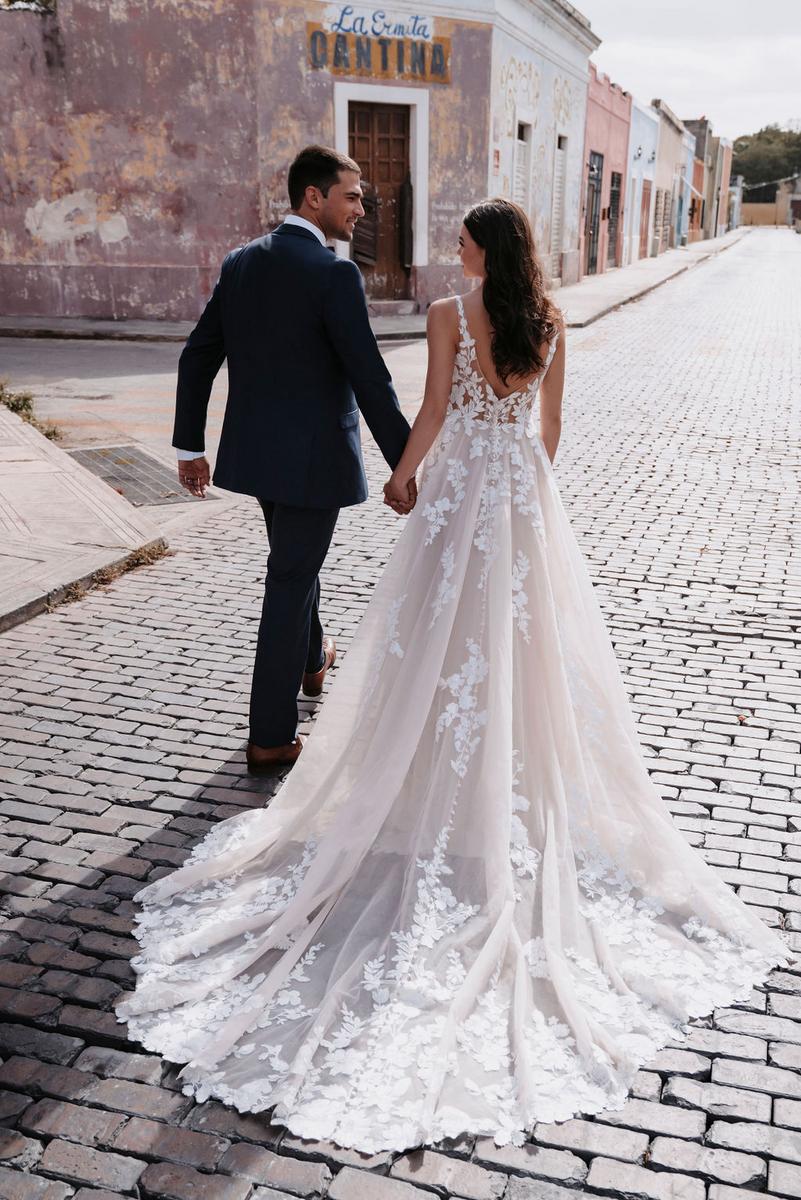 Allure Bridals Dress 9956 - Image 2