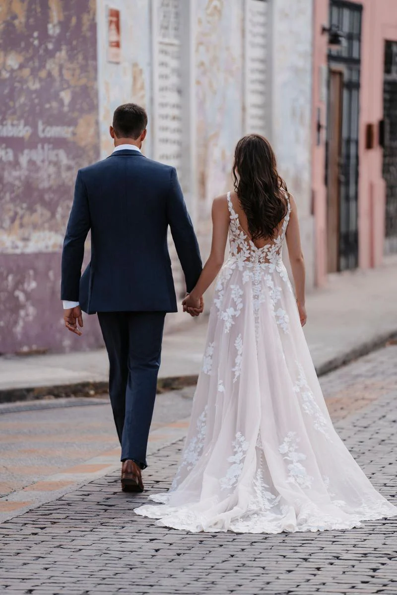 Allure Bridals Dress 9956 - Image 4