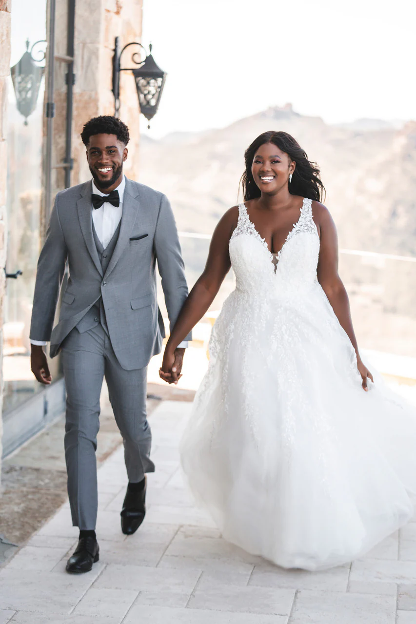 Allure Bridals Dress A1203W - Image 4