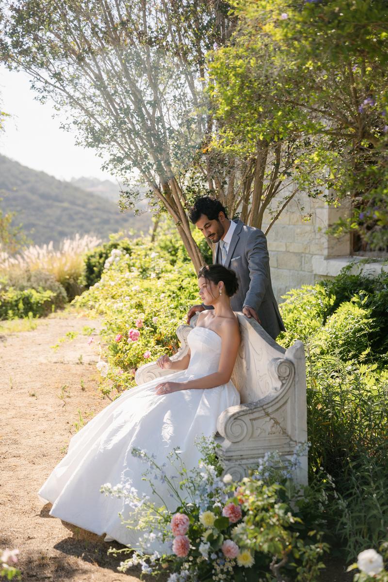 Allure Bridals A1400 Satin Jacquard Strapless Bridal Gown - Image 22