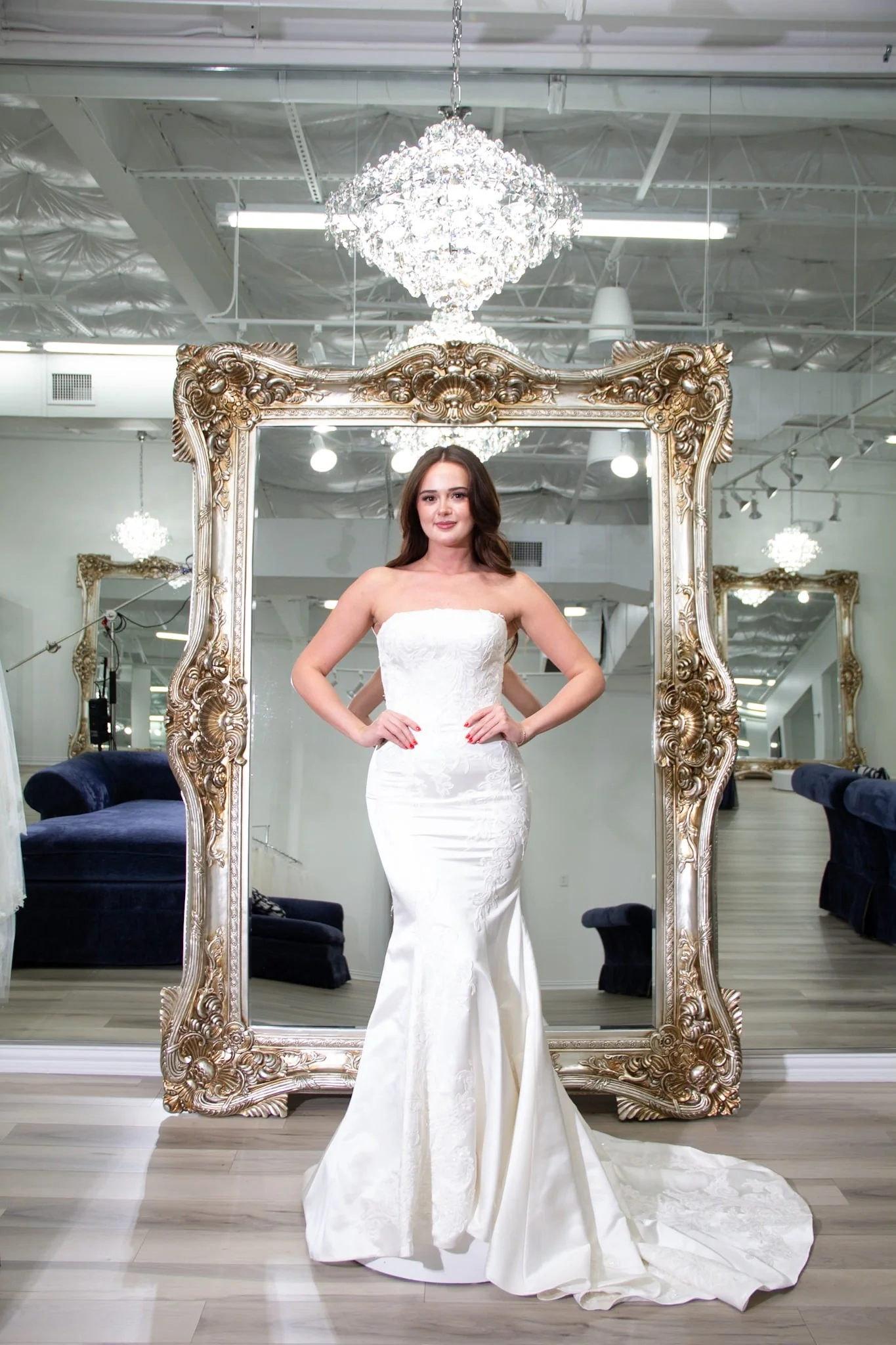 Allure One of a Kind Bridal Gown OOAK112 - Image 2