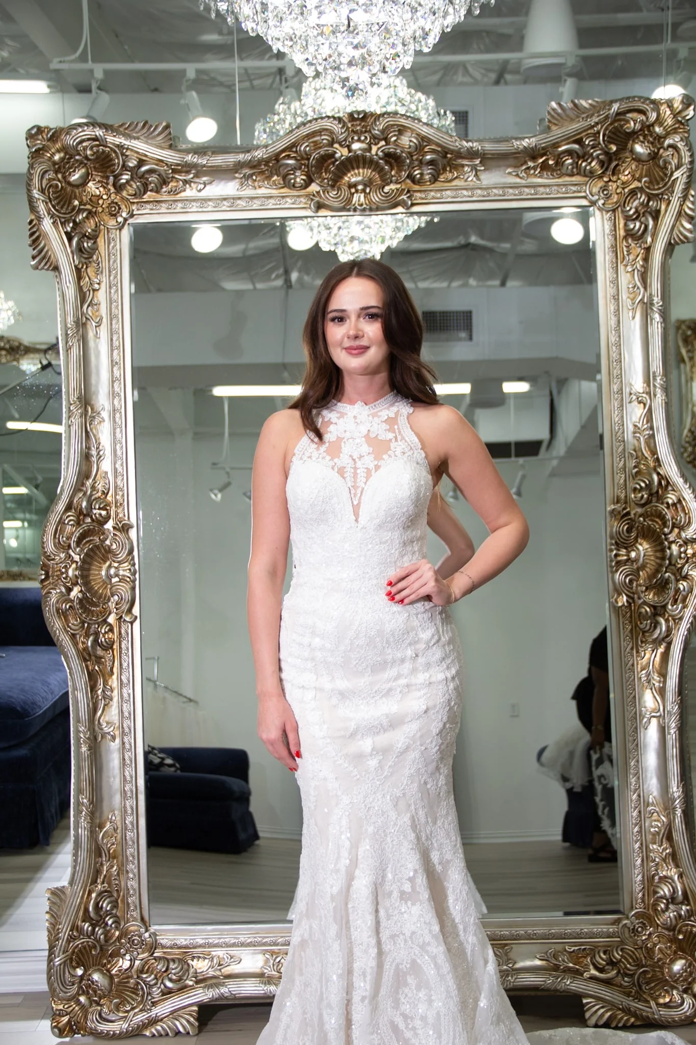 Allure One of a Kind Bridal Gown OOAK116 - Image 2