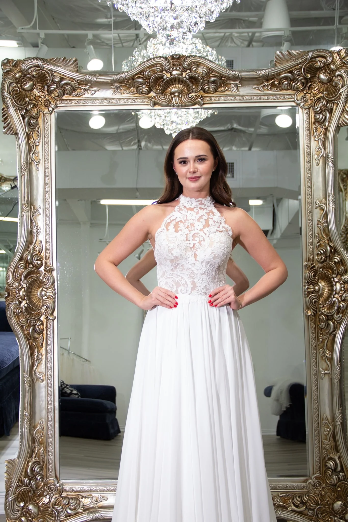 Allure One of a Kind Bridal Gown OOAK118 - Image 3