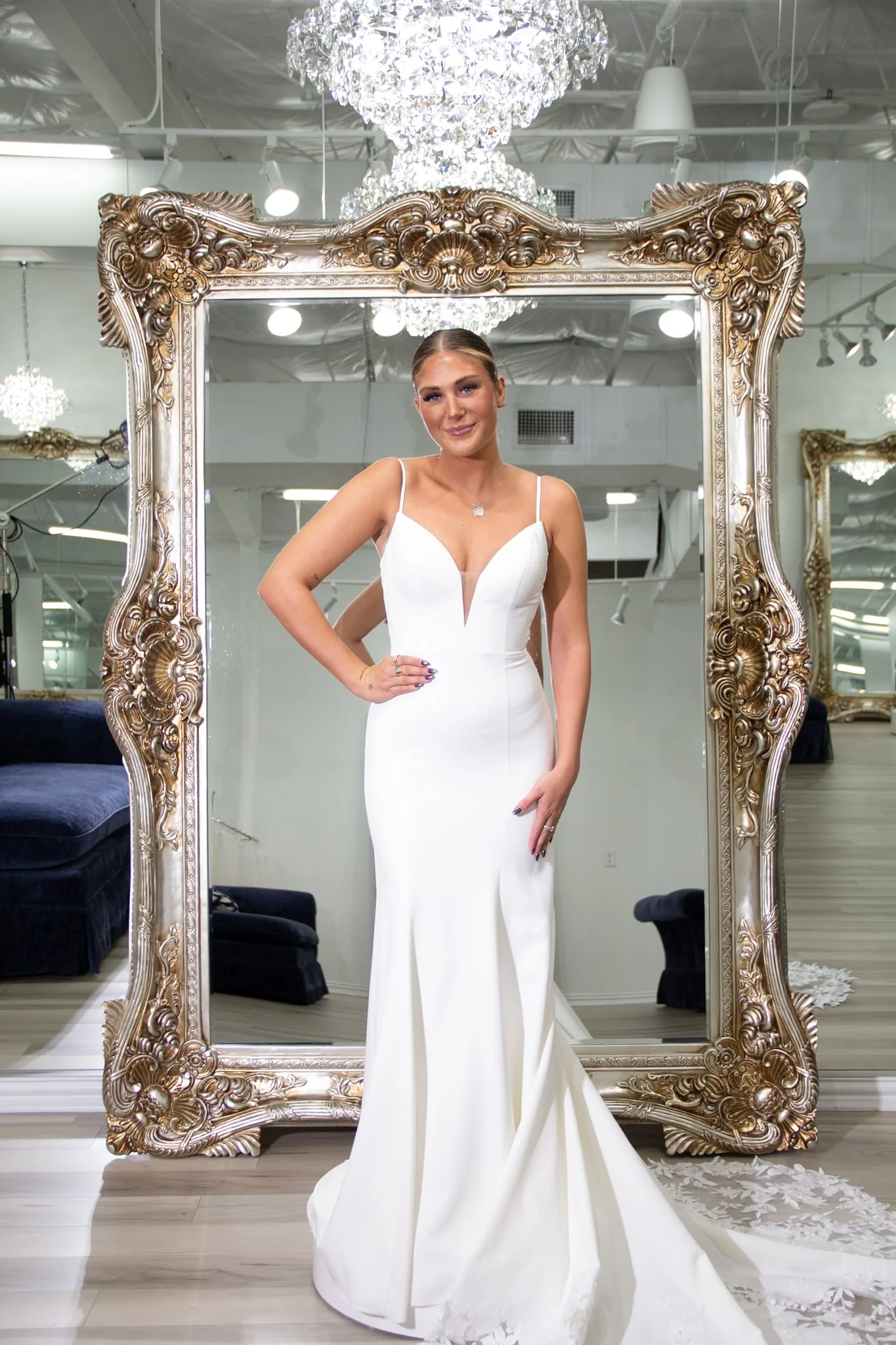 Allure One of a Kind Bridal Gown OOAK123 - Image 3