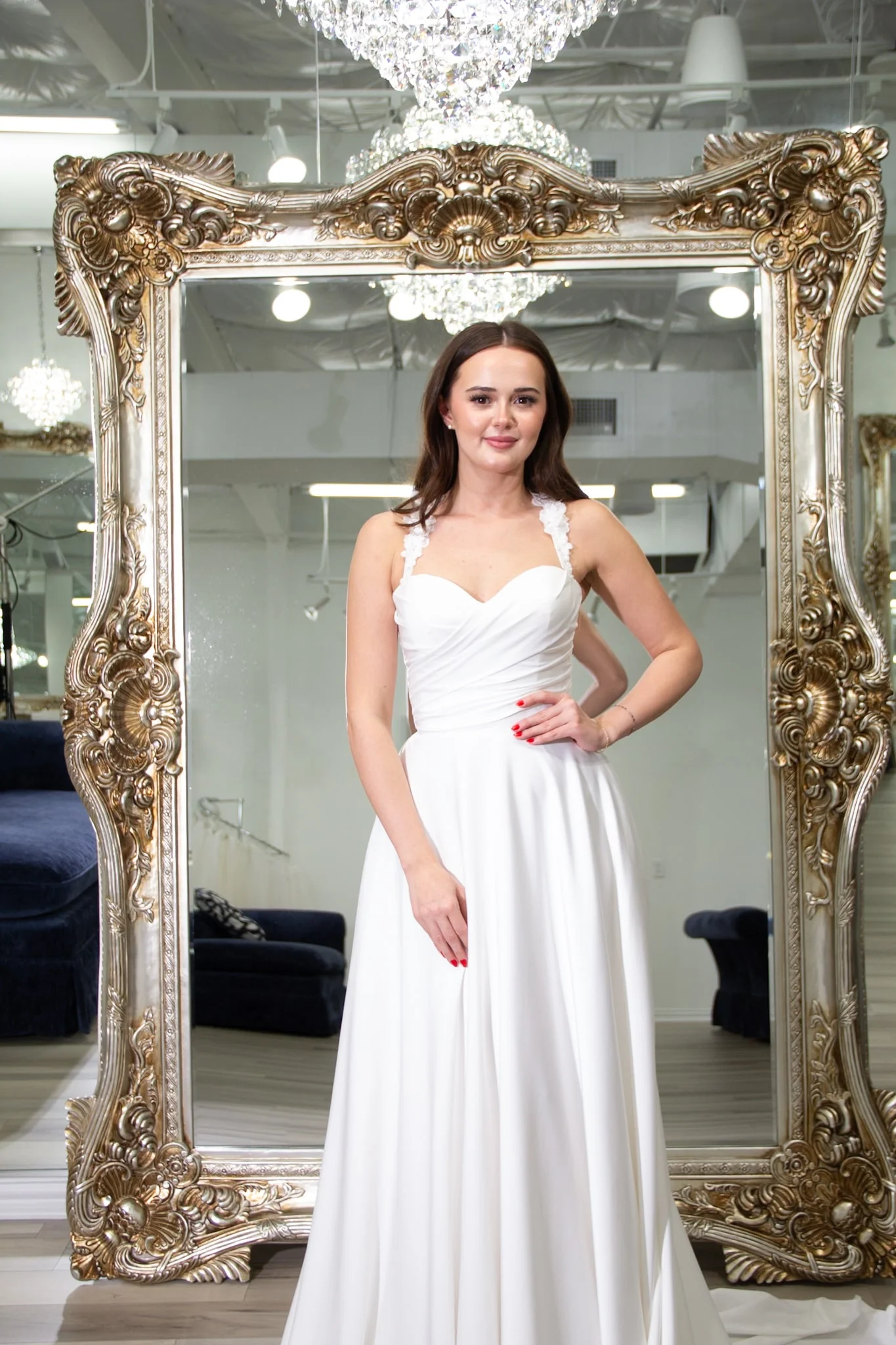 Allure One of a Kind Bridal Gown OOAK131 - Image 2