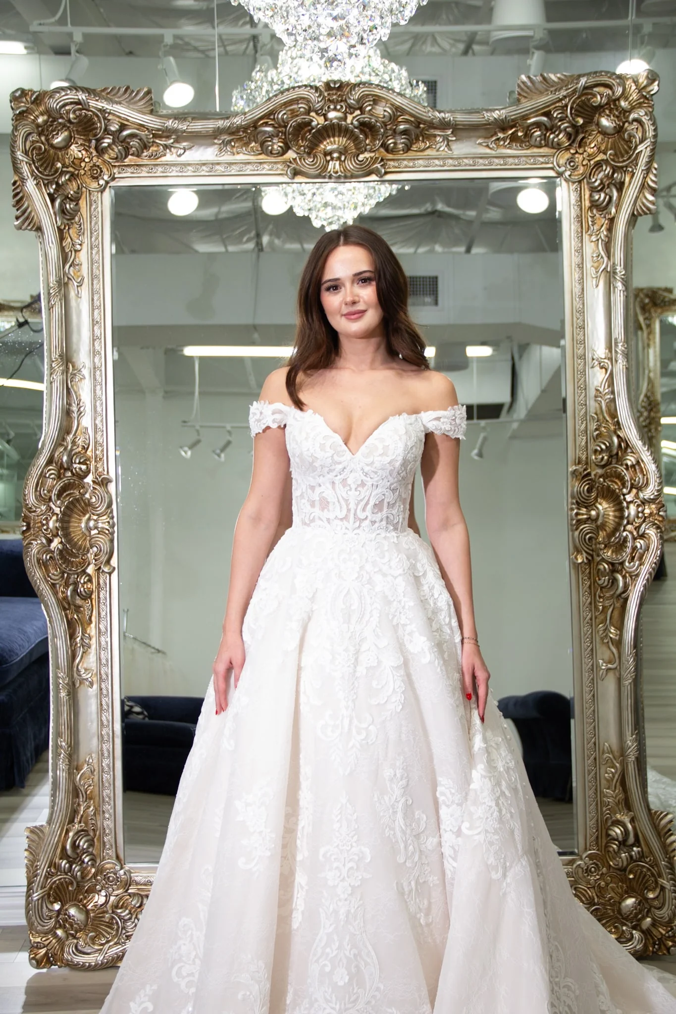 Allure One of a Kind Bridal Gown OOAK135 - Image 2