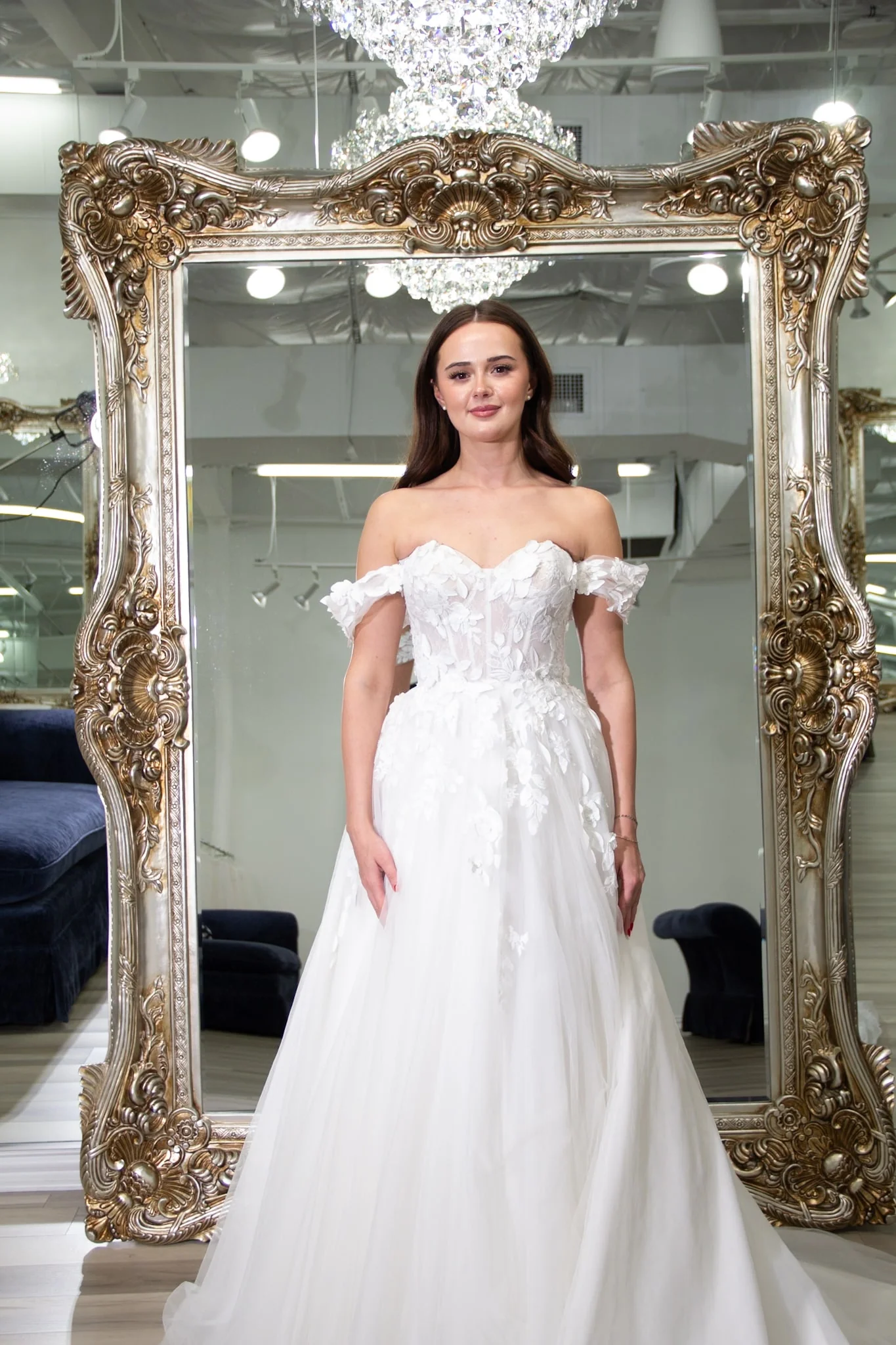 Allure One of a Kind Bridal Gown OOAK143 - Image 2