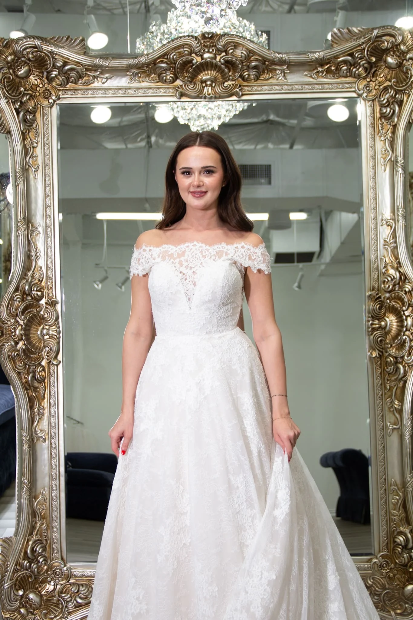 Allure One of a Kind Bridal Gown OOAK157 - Image 2
