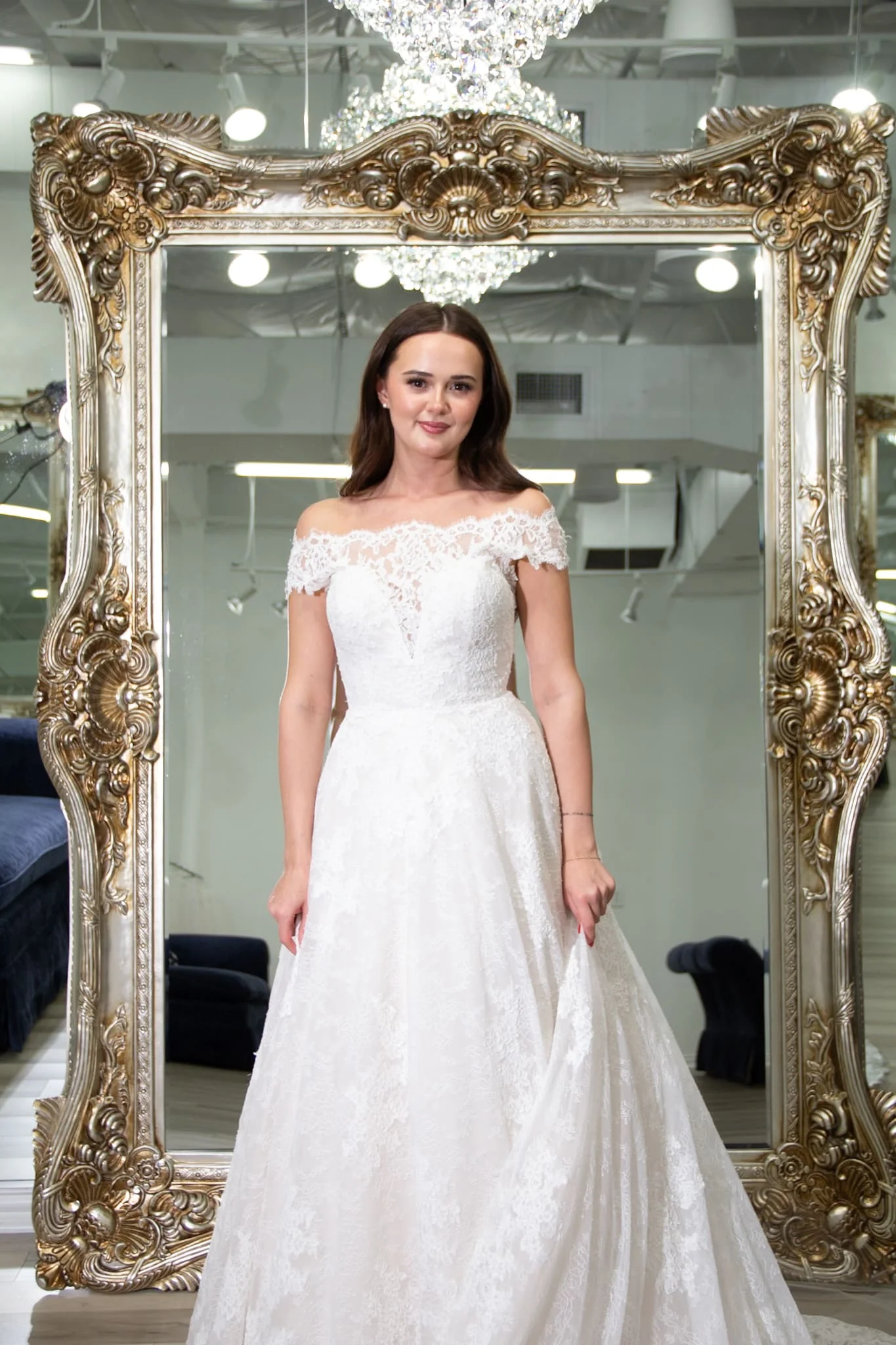 Allure One of a Kind Bridal Gown OOAK157 - Image 3