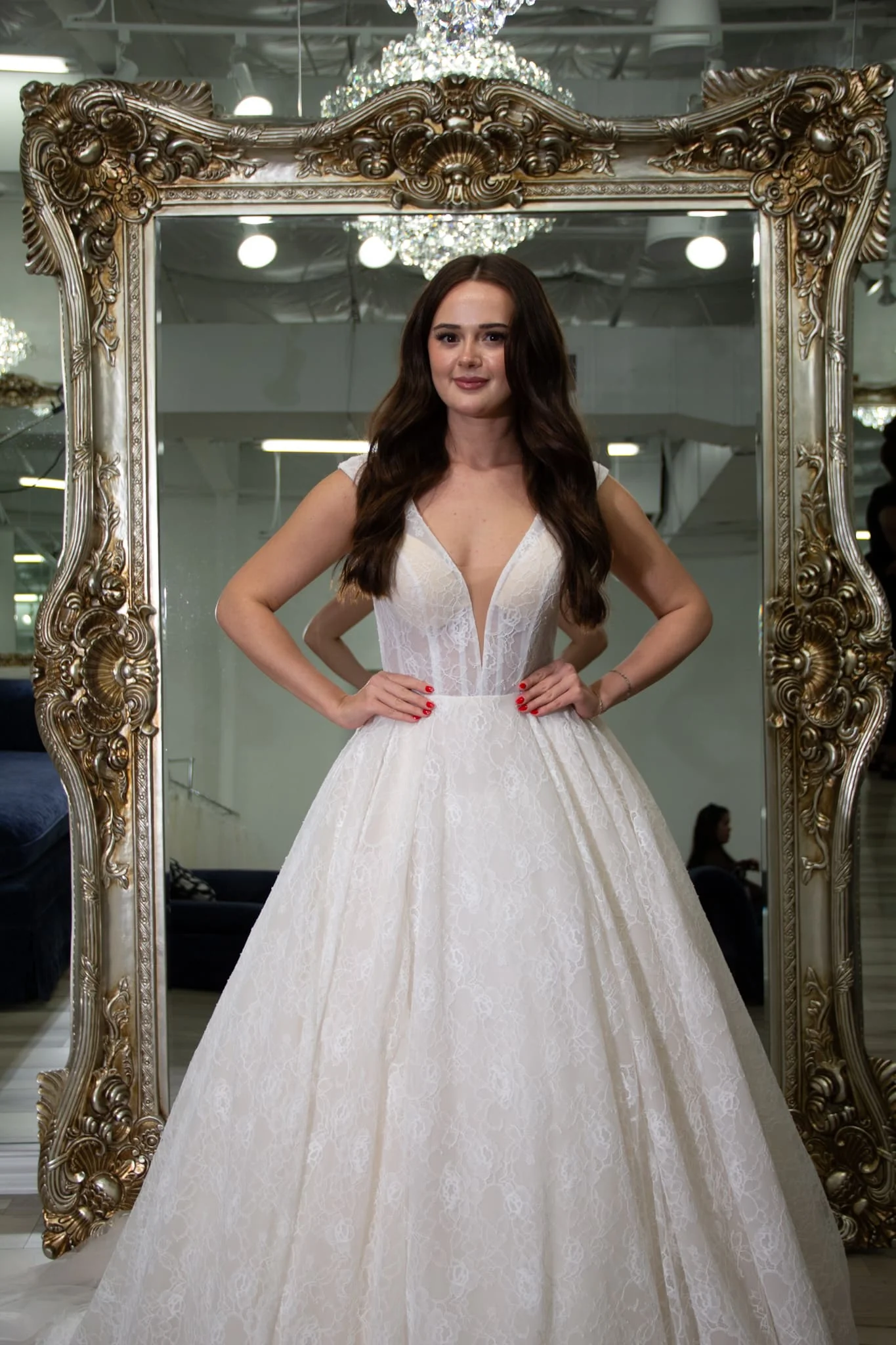 Allure One of a Kind Bridal Gown OOAK159 - Image 2