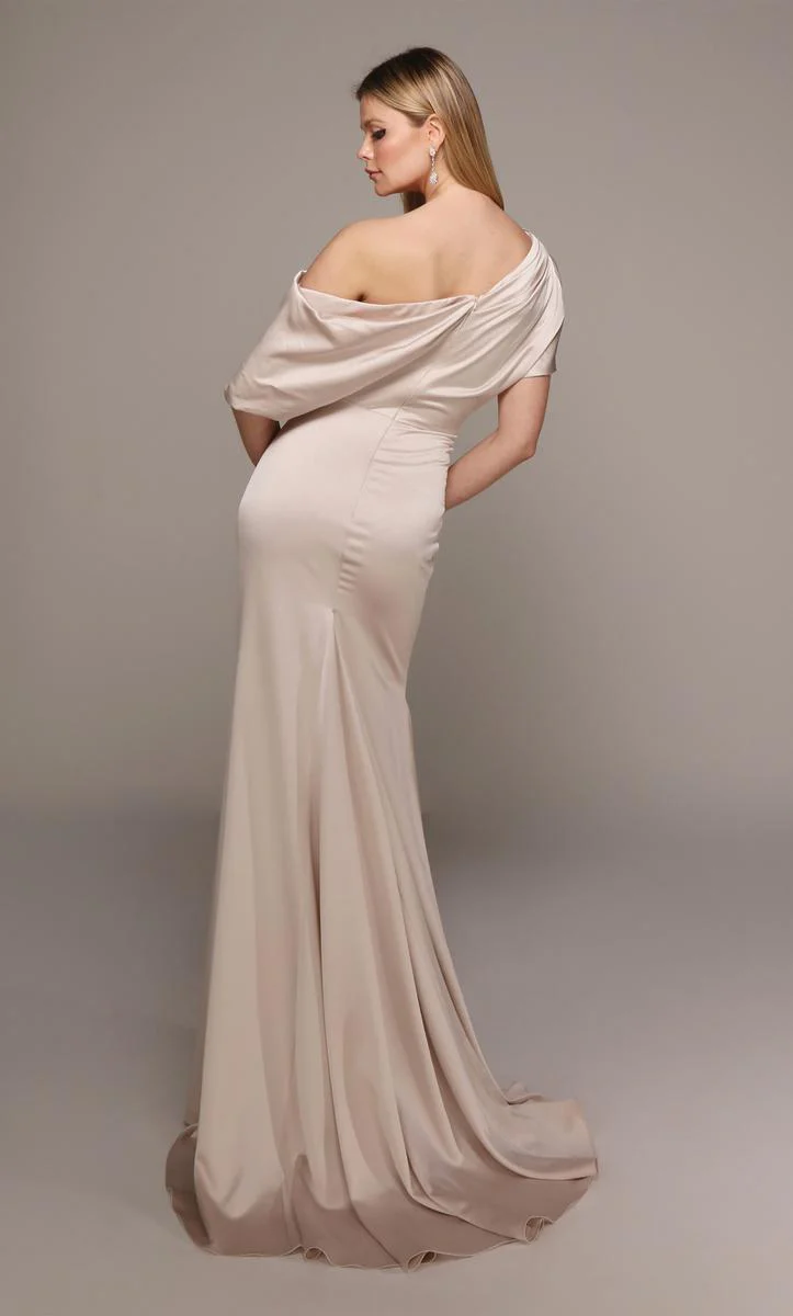 Alyce Black Label Off Shoulder Dress 27560 - Image 4