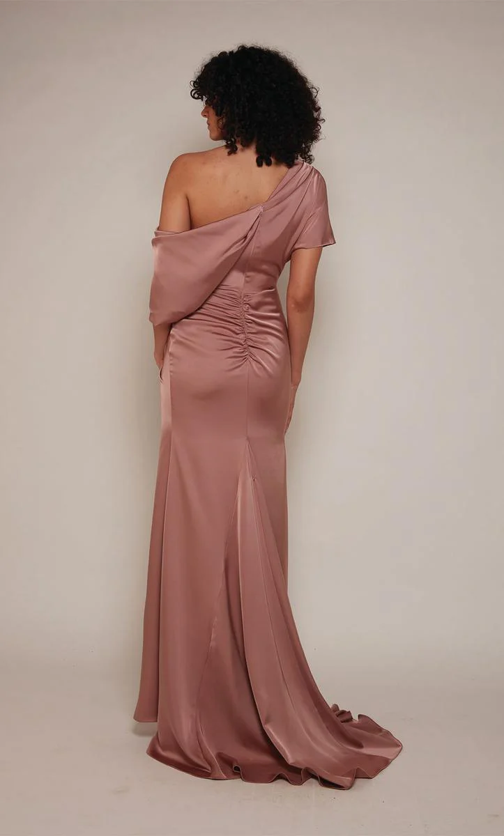Alyce Black Label One Shoulder Dress 27652 - Image 4