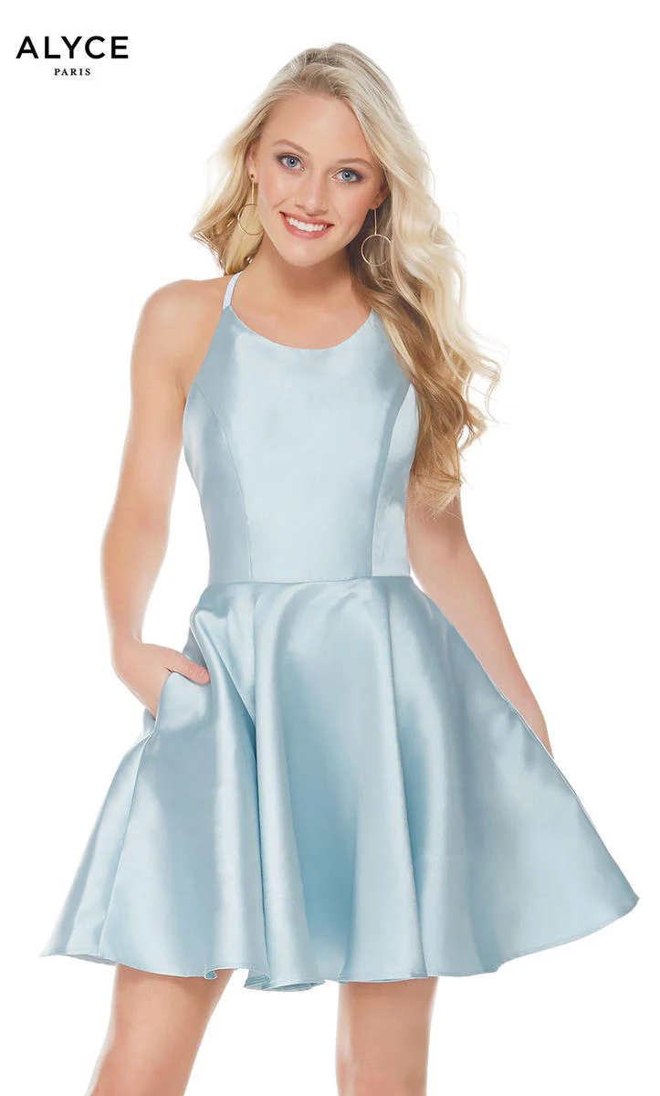 Alyce Paris Short Dress 3703 - Image 3