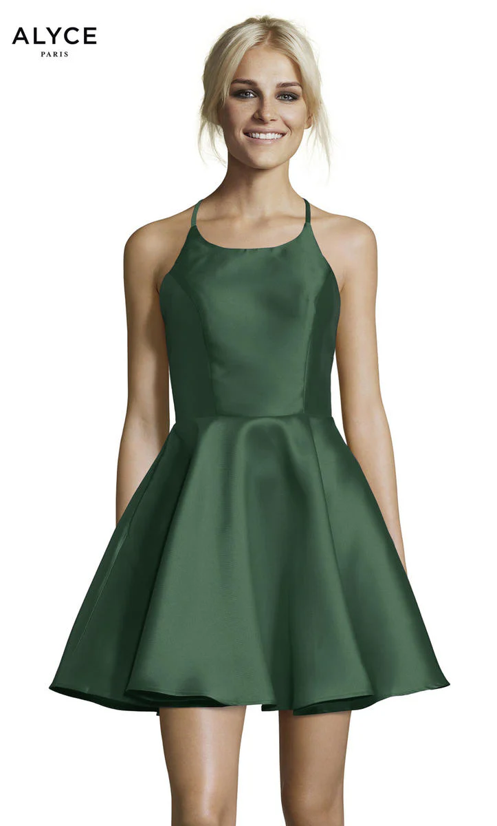 Alyce Paris Short Dress 3703 - Image 6