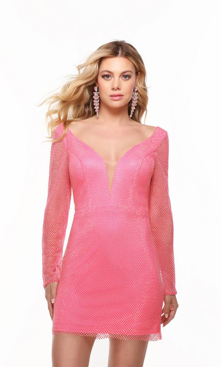 Alyce Paris Homecoming Dress 4591 - Image 4