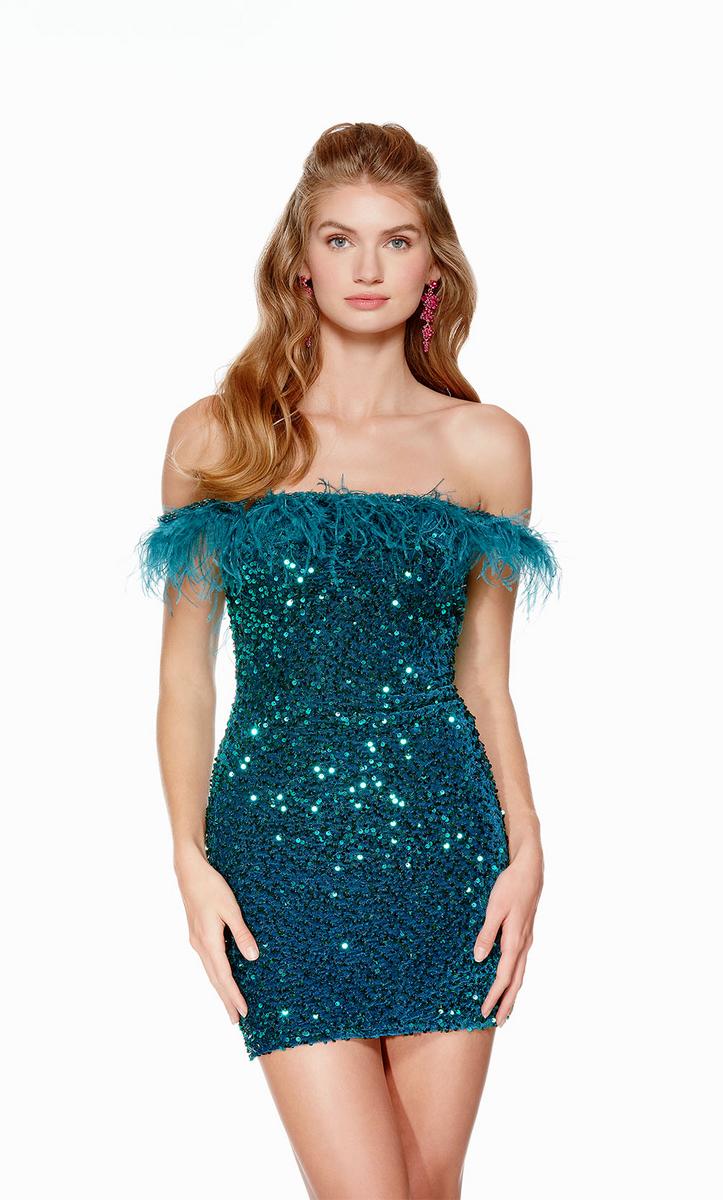 Alyce Paris Homecoming Dress 4606 - Image 10