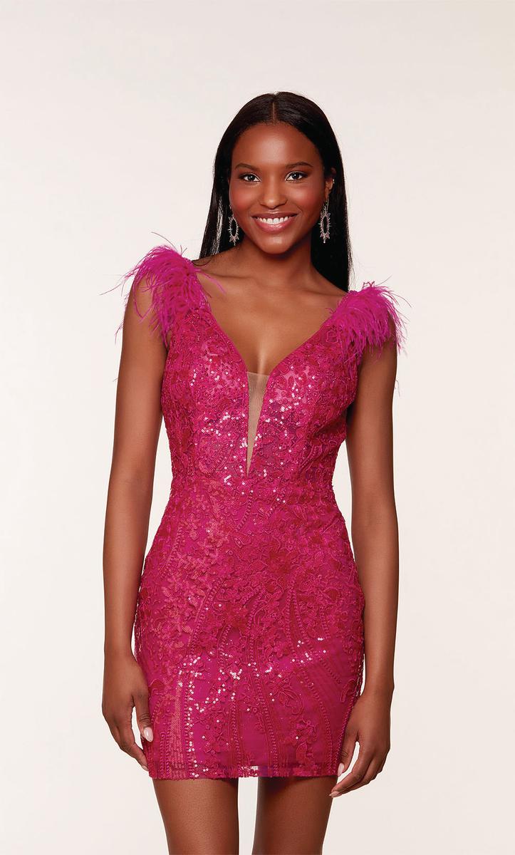 Alyce Paris Homecoming Dress 4613F22 - Image 4