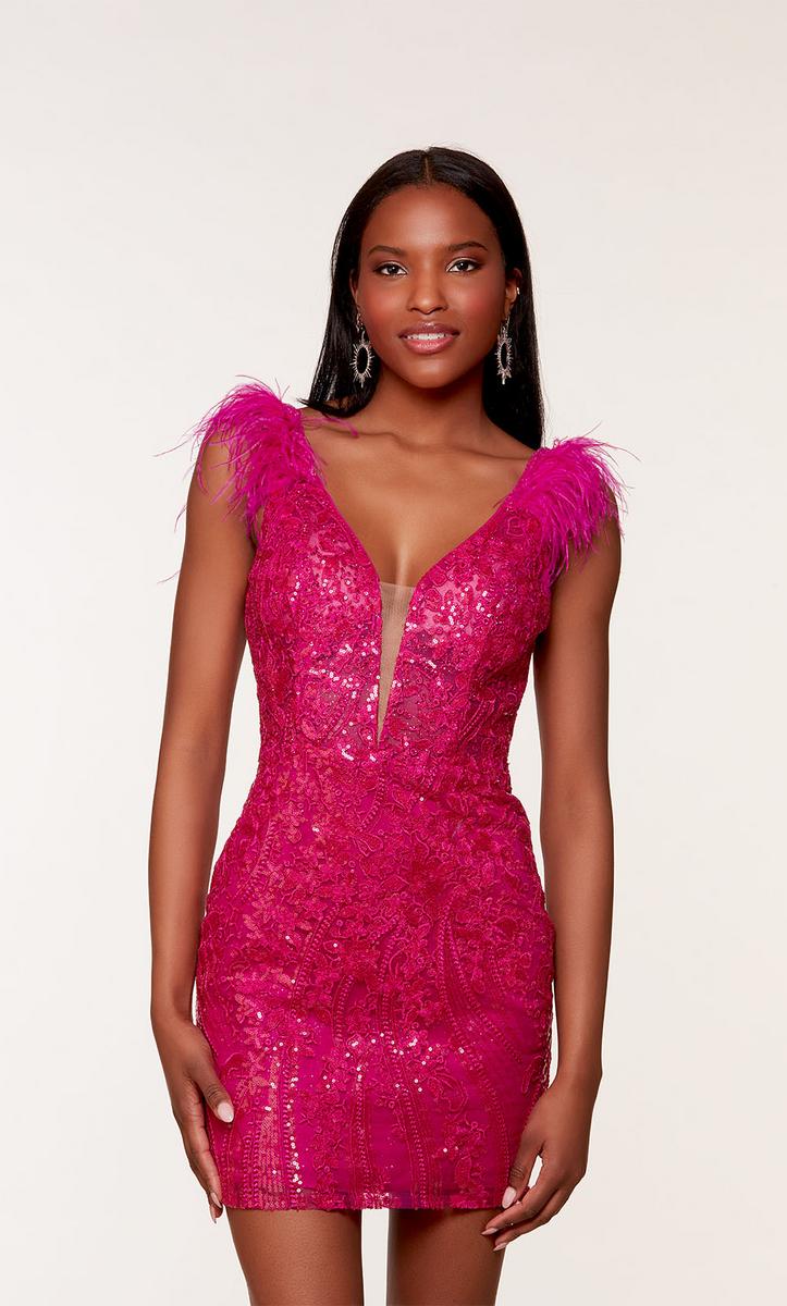 Alyce Paris Homecoming Dress 4613F23 - Image 3