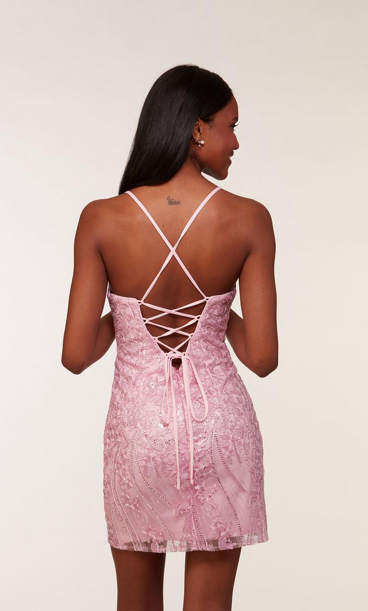 Alyce Paris Homecoming Dress 4615F23 - Image 8
