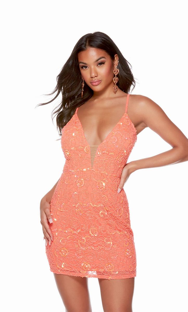 Alyce Paris Homecoming Dress 4628 - Image 3