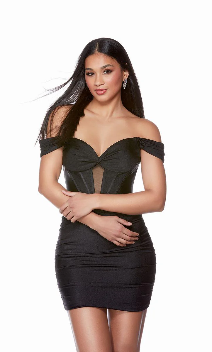 Alyce Paris Homecoming Dress 4685 - Image 3