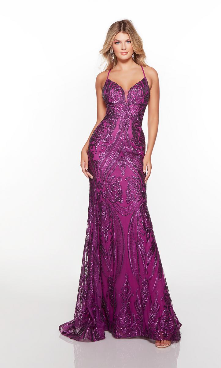 Alyce Prom Dress 61424 - Image 11