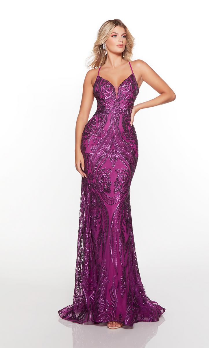 Alyce Prom Dress 61424 - Image 7