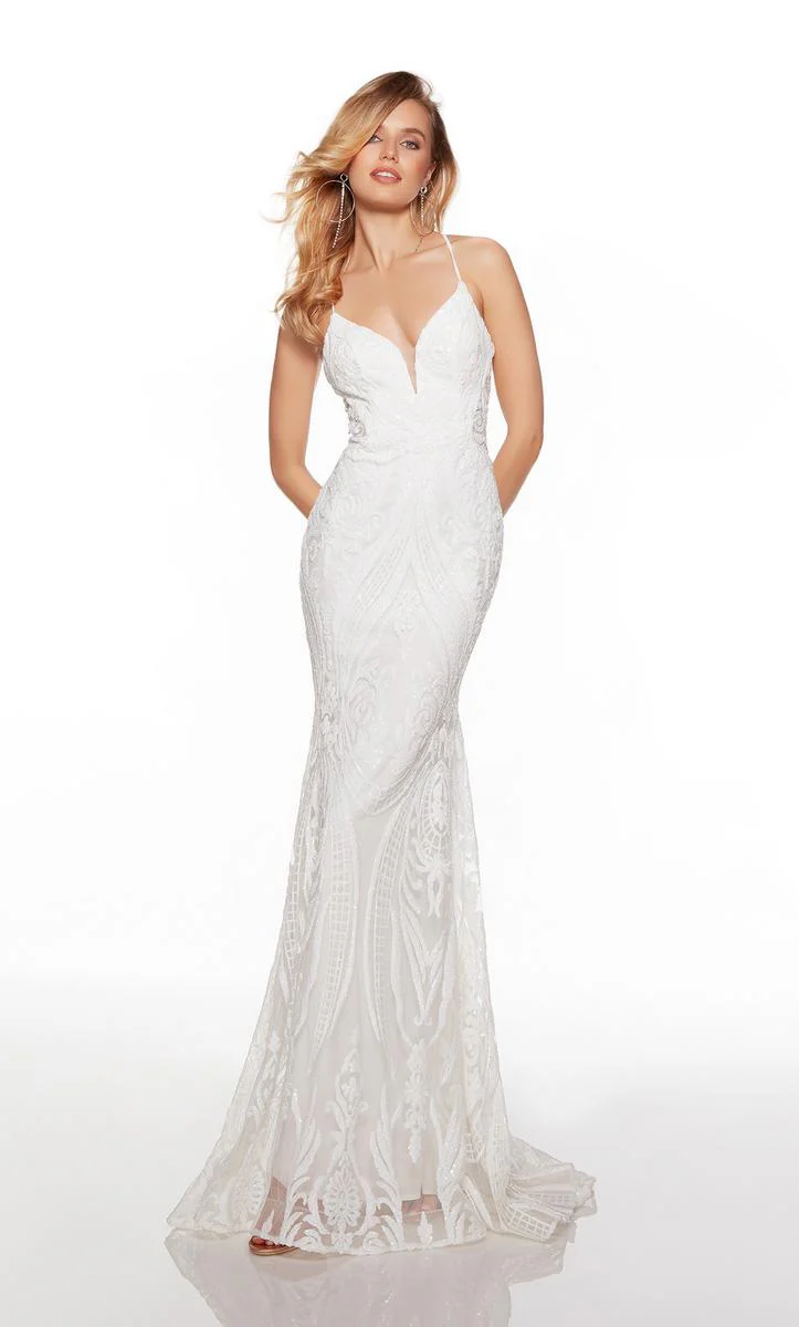 Alyce Prom Dress 61424 - Image 9