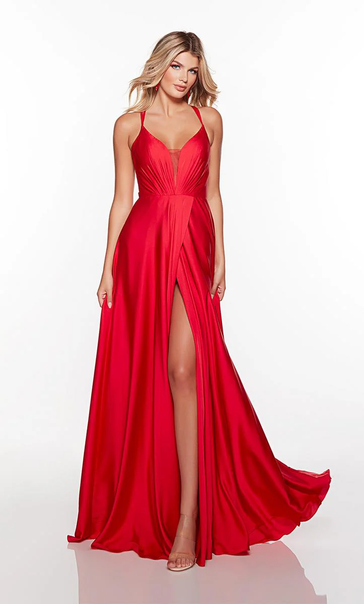 Alyce Long Prom Dress 61463 - Image 3