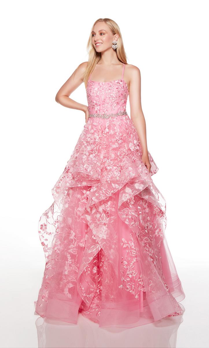 Alyce Paris Lace Ball Gown 61473 - Image 3