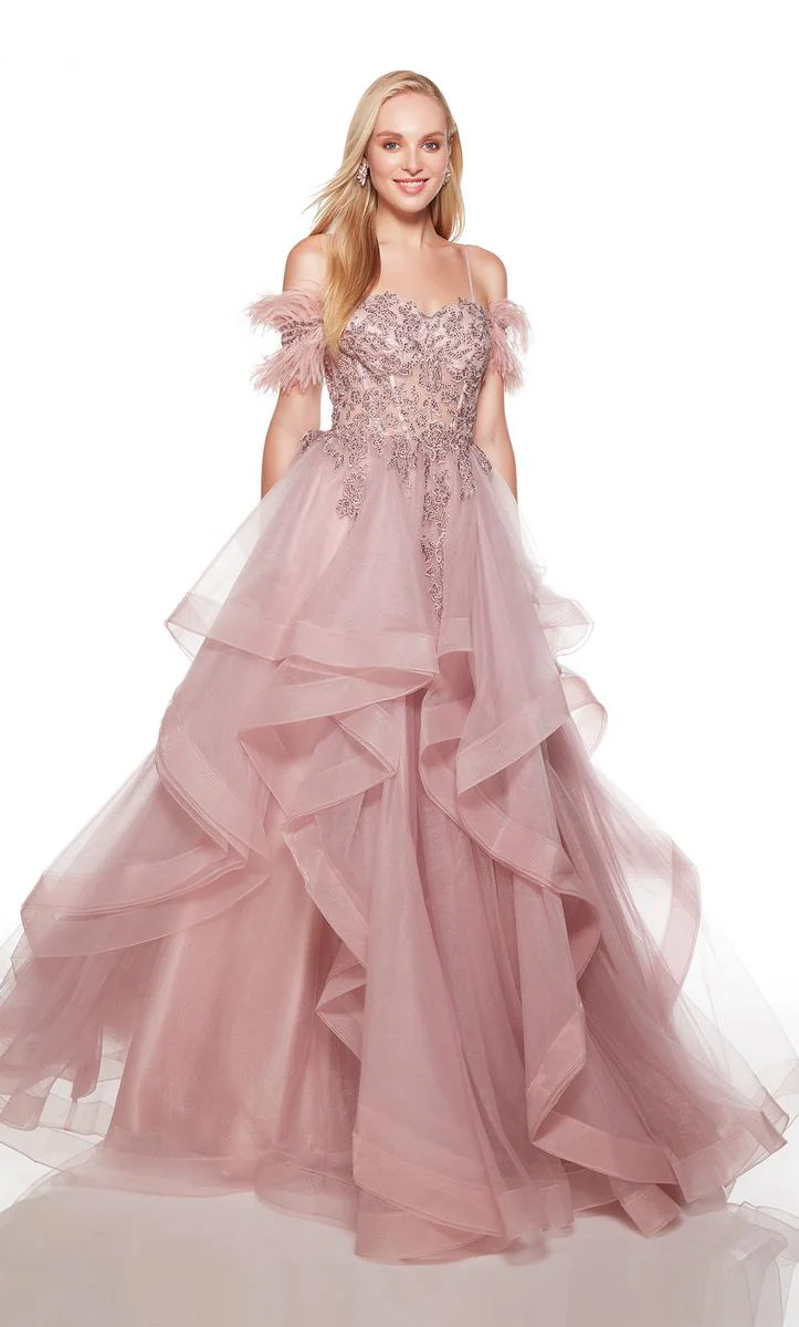Alyce Corset Prom Dress 61474 - Image 3