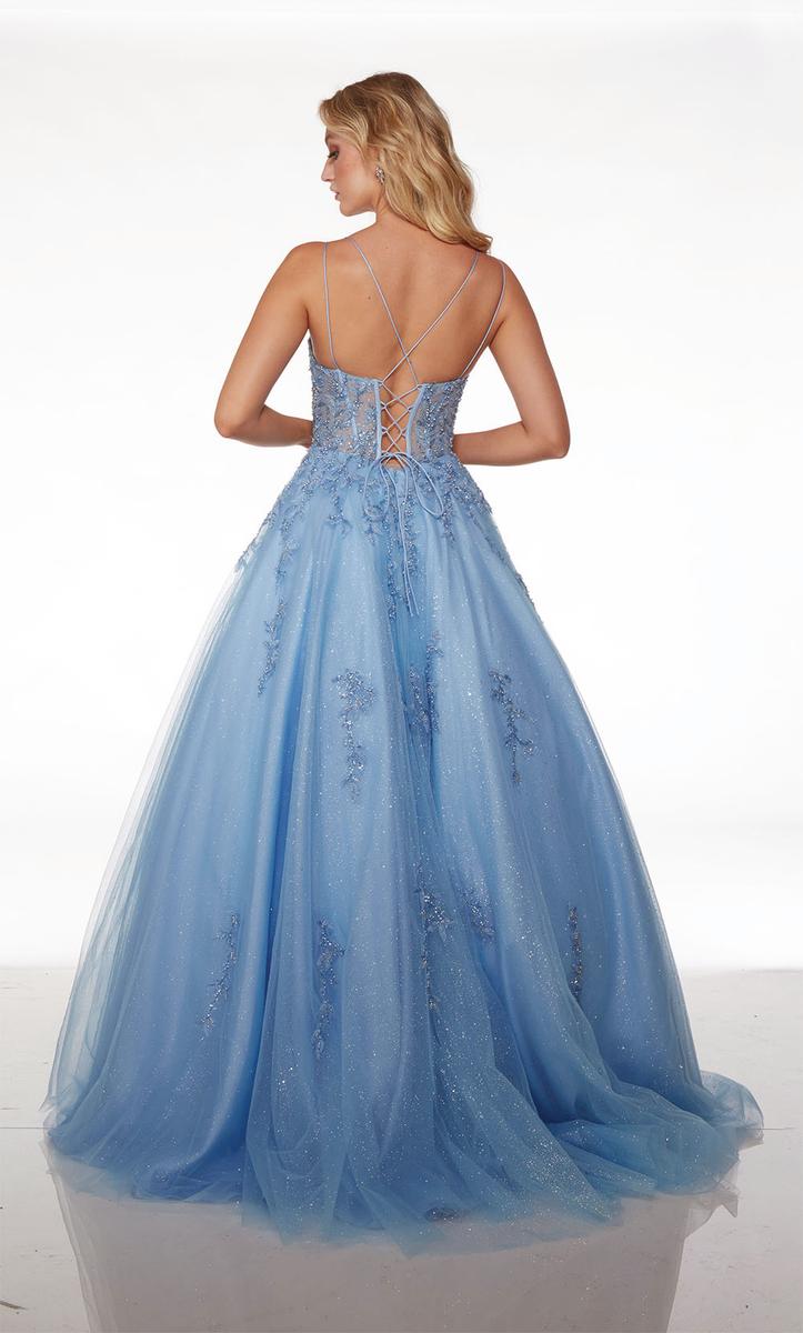Alyce A-Line Corset Prom Dress 61633 - Image 2